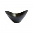 Ceramic bowl, 19x15.5xH10.5CM Color Black