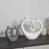 Vase en ceramique, 24x7,5xH25,5cm
