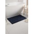 Non-slip bathroom shower mat, 50x80cm Color Bleu foncé
