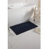 Non-slip bathroom shower mat, 50x80cm Color Bleu foncé