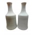 Vase en ceramique, D18xH37,5cm Couleur Vert Eau