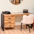 Mango wood desk, 145x58xH74cm - ANGELO