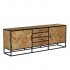 Mango wood sideboard, 210x45xH75cm - VICTORIA
