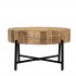 FLAVIA salontafel van mangohout, 80×80xH42 cm