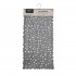 Tapis de douche sdb anti dérapant, 70x36cm Couleur Gris