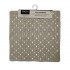 Non-slip bathroom shower mat, 53x53cm Color KAKI