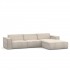 Fabric corner sofa, 297x175xH74cm - MASSIMO Right / Left Right