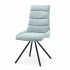 Fabric chair, 60x49x95CM Color bleu clair