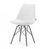 Fabric chair, 58x49.5x83CM Color White