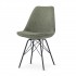 Fabric chair, 58x49.5x83CM Color Vert fade