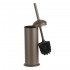 Brosse pour WC en acier Couleur Taupe