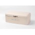 Steel bread box, 42x23xH17CM Color Beige