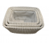 Set of 3 fabric storage boxes Color Beige