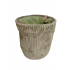 Fabric laundry basket, D35xH38CM Color Green