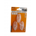 Set of 3 wall hook Color Transparent