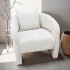 Fauteuil en velours, 75x82xH80CM - MIRA Couleur Taupe