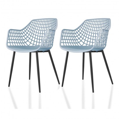 Set of 2 Chairs with...
