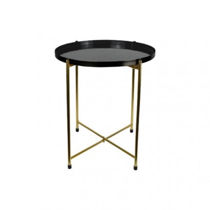 Side table in metal with...
