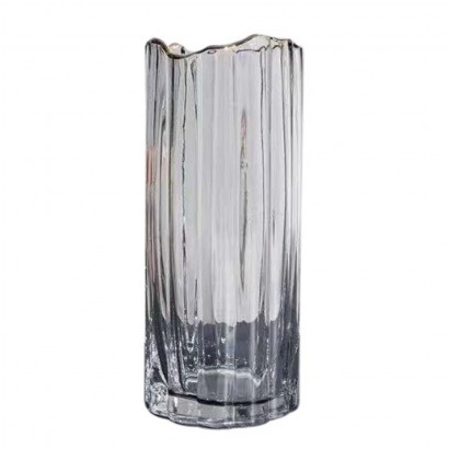 JULIO glass vase 10xH30 cm