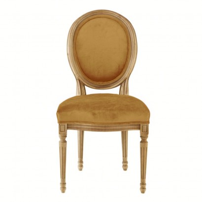 Medallion Chair in velvet...