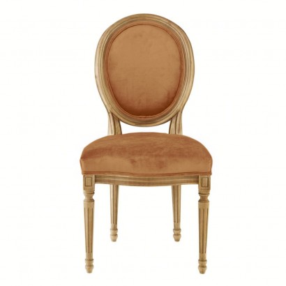 Medallion Chair in velvet...
