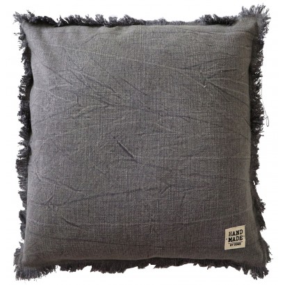 Square cushion in mottled...