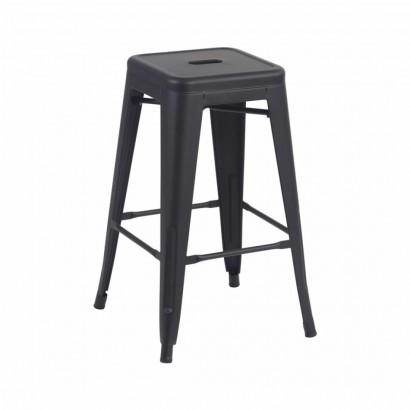 Industrial bar stool with...
