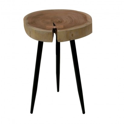 Wooden side table, 34x34xH51CM