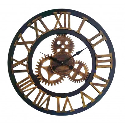 Wall clock D100x4,5xH100 cm