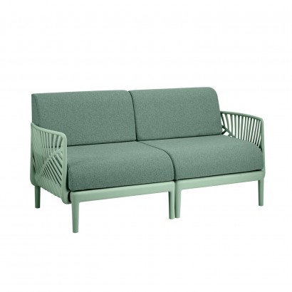 Garden sofa 2-3PLS with...