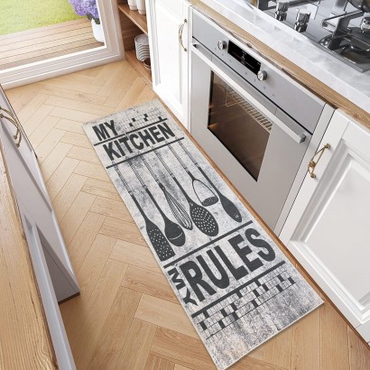 Non-slip kitchen carpet...