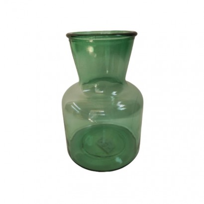 Glass vase, D12xH18CM -...