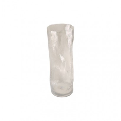Glass vase, D12xH30CM -...