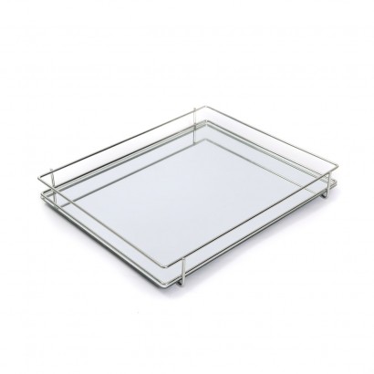 Mirror tray 31x25xH5 cm -...