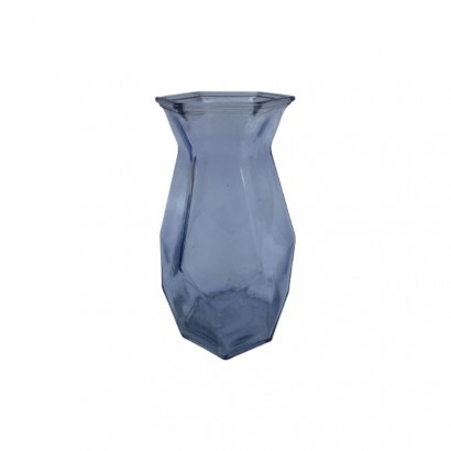 Glass vase, D10xH20cm -...