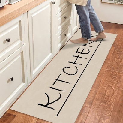 Non-slip kitchen carpet...