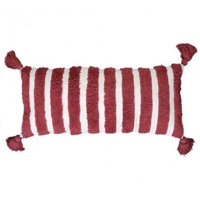 Cotton cushion 35x90 cm - Red