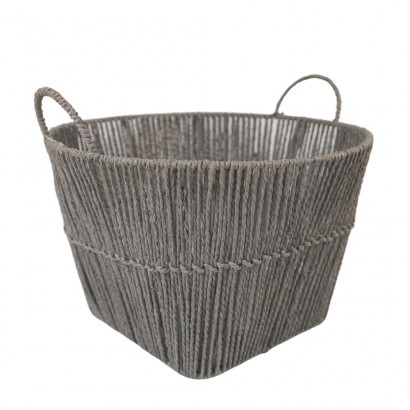 Basket D38xH24.5 cm - Grey