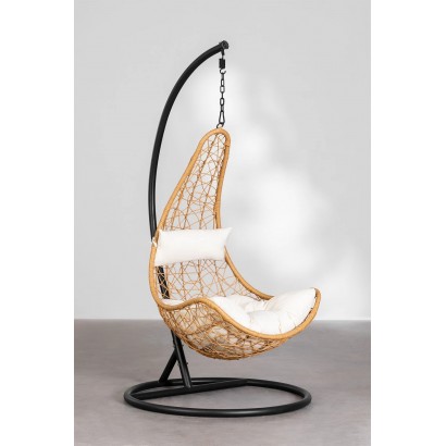 Hanging chair with cushion...