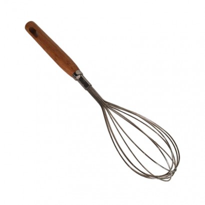 Stainless steel whisk with...