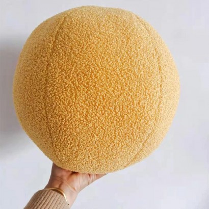 Ball cushion D30CM - Yellow