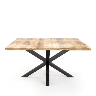 Square mango wood table...