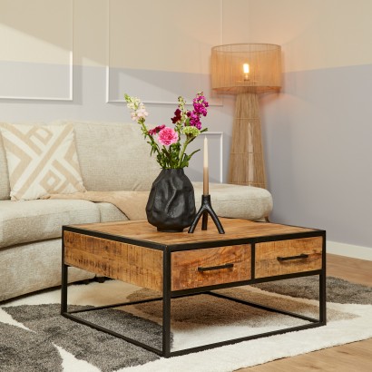 Square coffee table in...