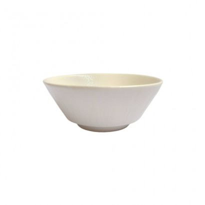 Ceramic bowl, D13xH5CM - White