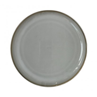 Ceramic dinner plate, D25CM...