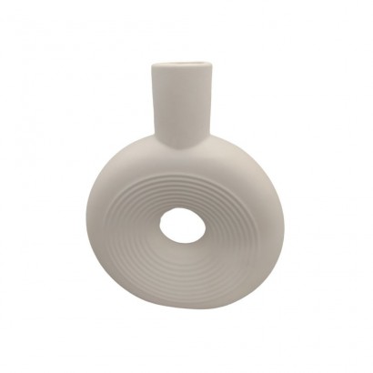 Ceramic vase, 18x5.5xH22cm