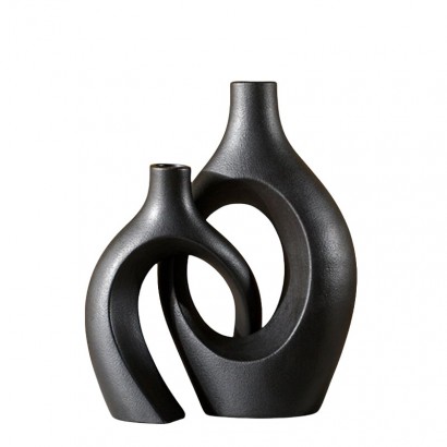 Ceramic vase,...