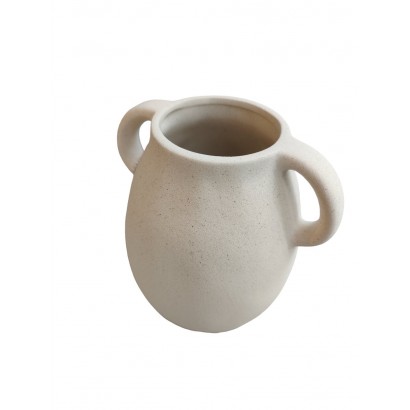 Ceramic vase,...