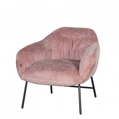 Joy fabric armchair with...