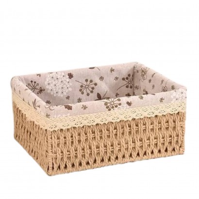 Decorative basket, 26x20xH12CM